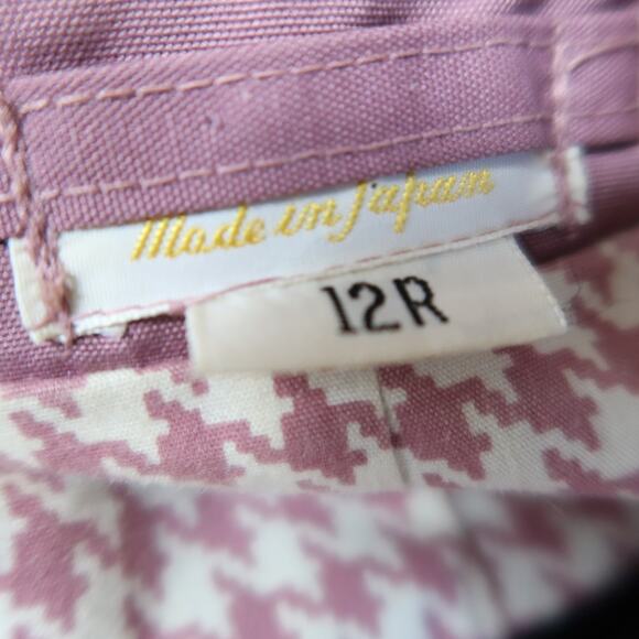 Vintage 70s Fleet Street mauve pink mid length raincoat jacket 12 - Picture 6 of 6